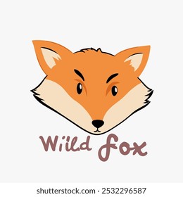 Head Fox Cartoon Cute Animals Free Vector