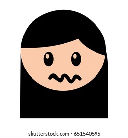 head girl angry expression