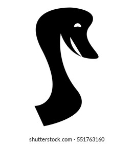 Head goose icon