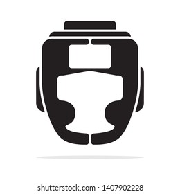 Head guard icon. Vector concept illustration for design.