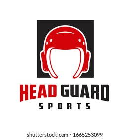 head guard sports logo design