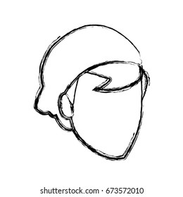 head guy cartoon young people profile