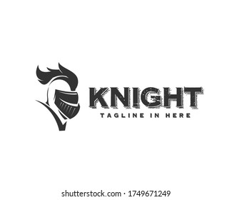 Head helmet knight spartan soldier logo design inspiration