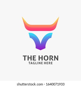 Head horn logo design inspiration