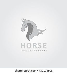 Head Horse Icon Logo