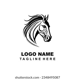 Cabecera Logotipo Simple Diseño Fondo de diseño Blanco y negro