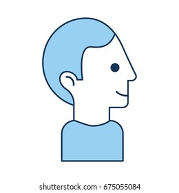 head human profile icon