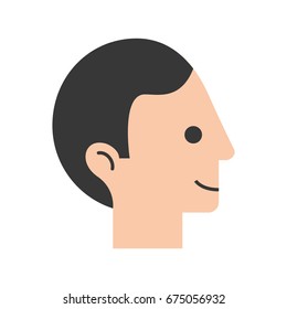 head human profile icon