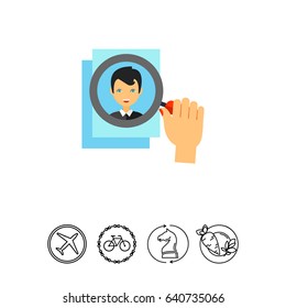 Head Hunting Concept Icon