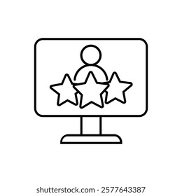 Head hunting icon vector. HR illustration sign. job search symbol or logo.