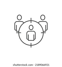 head hunting icons  symbol vector elements for infographic web