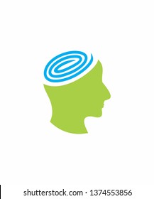 Head, Hypnotherapy Logo Vector 001