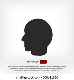 head , icon