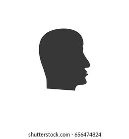 Head Icon, can be used for web and mobile design