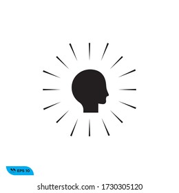 head icon design vector ilustration