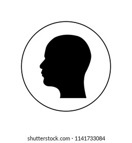 Head icon, logo