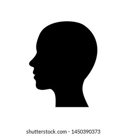 Head icon sign – for stock vector - Shutterstock ID 1450390373