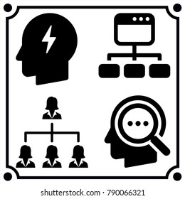 head  icon vector