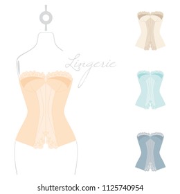 Head of intimate attires