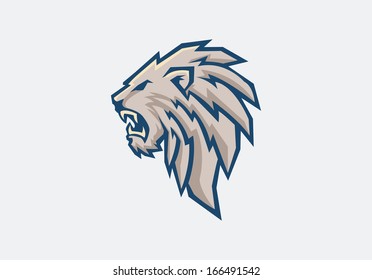 head of lion