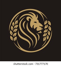 Head Lion Circle Grain