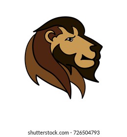 head lion color