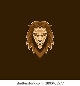 
ilustración de la cabeza del león. adecuado para ropa, logotipo deportivo y otros