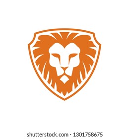 Head of Lion King Logo Vector