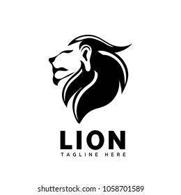 Head lion logo