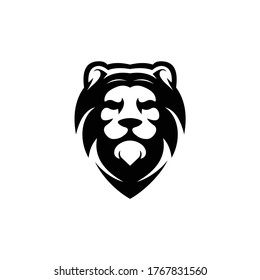 vector de logotipo de león de ilustración