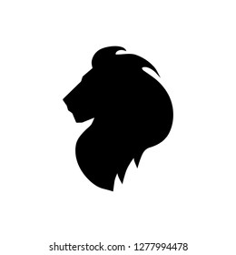 Head lion logo vector icon