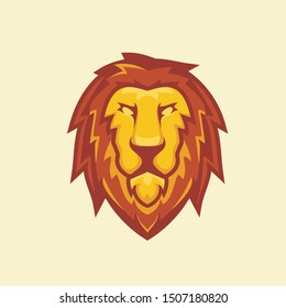 Head Lion Vector For Logo Design