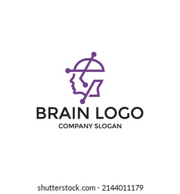 Head Logo Design Template Download