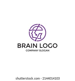 Head Logo Design Template Download