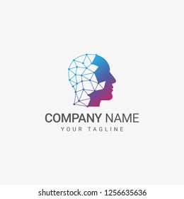 Logo-Vorlage kann für ein Unternehmen verwendet werden