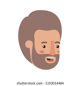 head of man avatar character