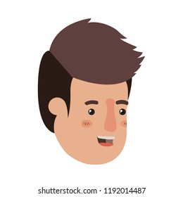 head of man avatar character