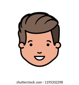 head of man avatar character