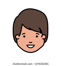 head of man avatar character