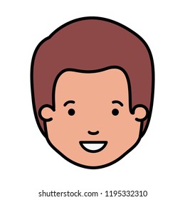 head of man avatar character