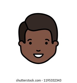 head of man avatar character