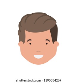 head of man avatar character