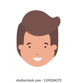 head of man avatar character