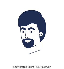head of man avatar character