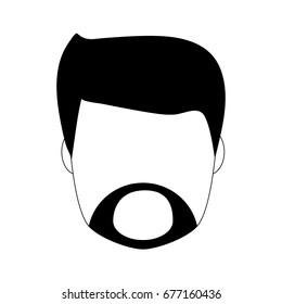 head of man avatar icon image