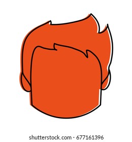 head of man avatar icon image