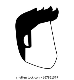 head of man avatar icon image 