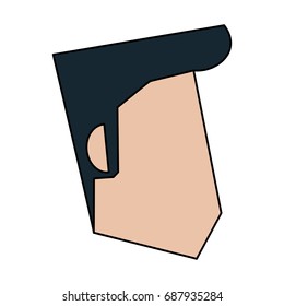 head of man avatar icon image 