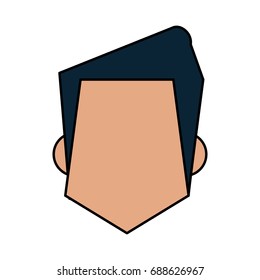 head of man avatar icon image 