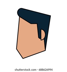 head of man avatar icon image 